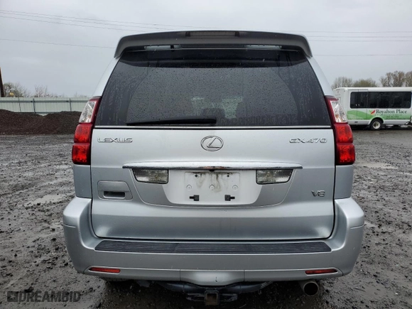 2008 Lexus GX 470 with VIN JTJBT20X680151992, listed as a Copart auction lot 49988085 with 150,444 mi miles and Salvage Title. Bid and sale history available at carsss.com. Image 6.