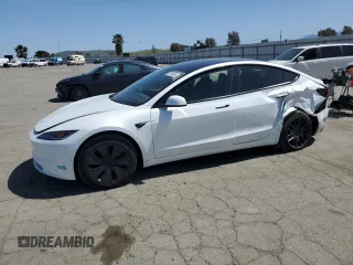2025 Tesla Model 3 Long Range с VIN 5YJ3E1EA1SF912405, выставлен на аукционе Copart как лот 51464085 с пробегом 8 182 миль миль и Списание • Salvage title. История ставок и продаж доступна на DreamBid. Изображение 1.