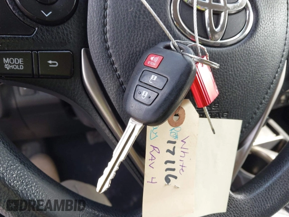 2015 Toyota RAV4 LE with VIN JTMBFREV5FJ021218, listed as a IAAI auction lot 41785266 with 80,388 mi miles. Bid and sale history available at carsss.com. Image 11.