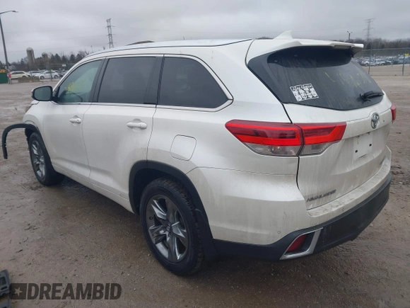 2018 Toyota Highlander Limited z VIN 5TDDZRFH6JS899857, wystawiony jako IAAI lot #41492515 z przebiegiem 98 929 mil mil oraz . Historia ofert i sprzedaży dostępna na DreamBid. Obrazek 3.