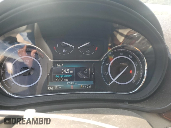 2016 Buick Regal Premium II with VIN 2G4GS5GX0G9158245, listed as a Copart auction lot 52427525 with 152,408 mi miles and Salvage title. Bid and sale history available at DreamBid. Image 9.