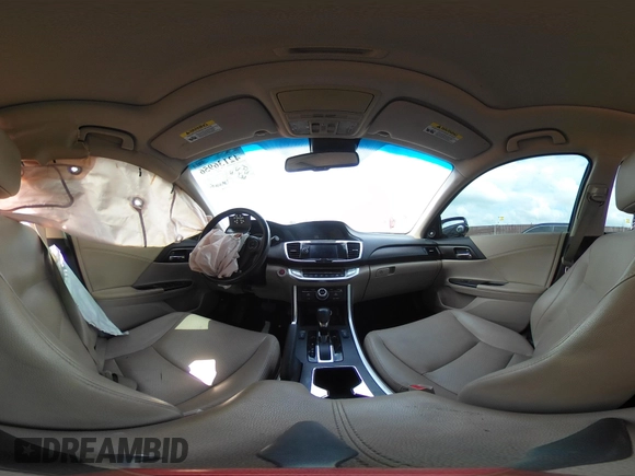 2013 Honda Accord EX-L with VIN 1HGCR2F84DA104925, listed as a IAAI auction lot 42136956 with Not Provided miles and . Bid and sale history available at DreamBid. Image 18.