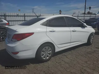 2017 Hyundai Accent SE with VIN KMHCT4AE6HU247125, listed as a Copart auction lot 53802925 with 115,746 mi miles and Salvage Title. Bid and sale history available at carsss.com. Image 3.