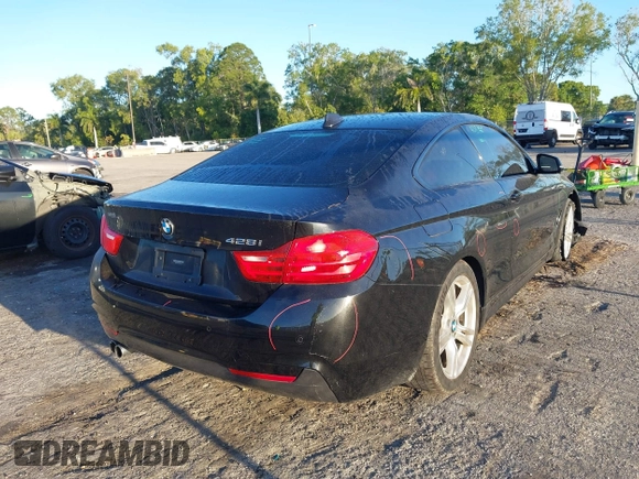 2016 BMW 4 Series 428i with VIN WBA3N7C53GK228813, listed as a IAAI auction lot 41832946 with 50,929 mi miles and . Bid and sale history available at carsss.com. Image 12.