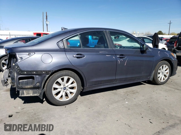 2017 Subaru Legacy Premium with VIN 4S3BNAC64H3026630, listed as a Copart auction lot 48383685 with 88,356 mi miles and Salvage Title. Bid and sale history available at carsss.com. Image 3.