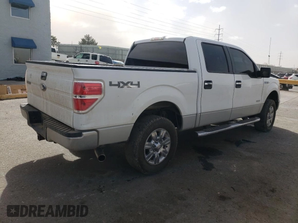 2011 Ford F-150 XLT with VIN 1FTFW1ET0BFC92699, listed as a Copart auction lot 48822555 with 202,806 mi miles and Salvage Title. Bid and sale history available at carsss.com. Image 3.