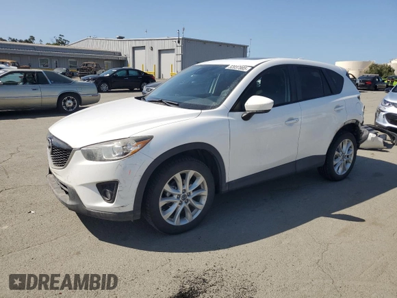 2014 Mazda CX-5 Grand Touring with VIN JM3KE4DY2E0360208, listed as a Copart auction lot 52037885 with 118,306 mi miles and Salvage Title. Bid and sale history available at carsss.com. Image 1.