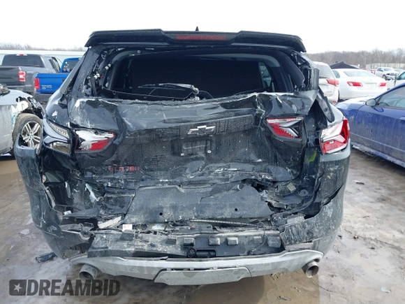 2021 Chevrolet Blazer LT z VIN 3GNKBJRS7MS529657, wystawiony jako IAAI lot #41646822 z przebiegiem 53 266 mil mil oraz . Historia ofert i sprzedaży dostępna na DreamBid. Obrazek 16.