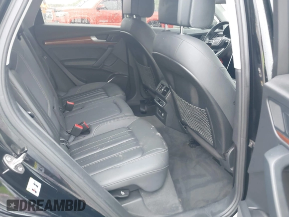 2021 Audi Q5 Premium Plus with VIN WA1BAAFY3M2013760, listed as a IAAI auction lot 41904740 with 64,829 mi miles and . Bid and sale history available at DreamBid. Image 8.
