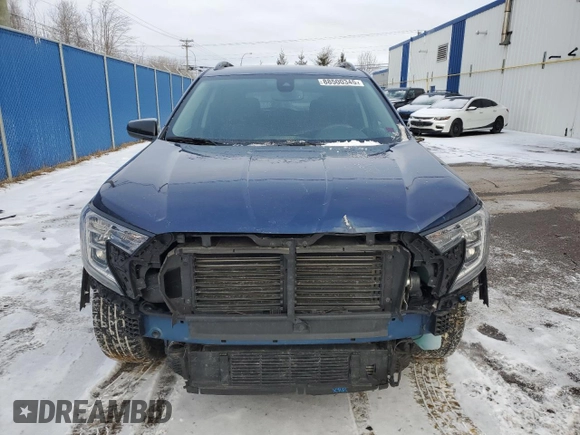 2023 GMC Terrain SLE with VIN 3GKALTEG5PL161660, listed as a Copart auction lot 88500345 with 36,419 mi miles and Salvage title. Bid and sale history available at DreamBid. Image 5.