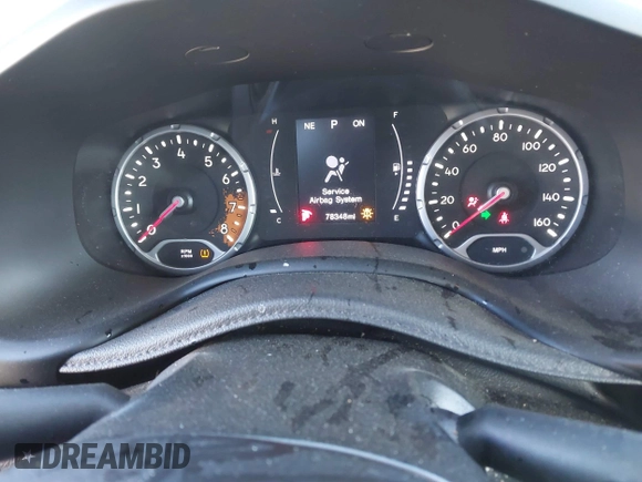 2017 Jeep Renegade Sport with VIN ZACCJBAB4HPG49795, listed as a IAAI auction lot 41017099 with 78,348 mi miles and . Bid and sale history available at carsss.com. Image 7.