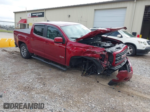 2019 GMC Canyon 4WD All Terrain z VIN 1GTG6FEN3K1139203, wystawiony jako IAAI lot #42194254 z przebiegiem 62 248 mil mil oraz . Historia ofert i sprzedaży dostępna na DreamBid. Obrazek 1.