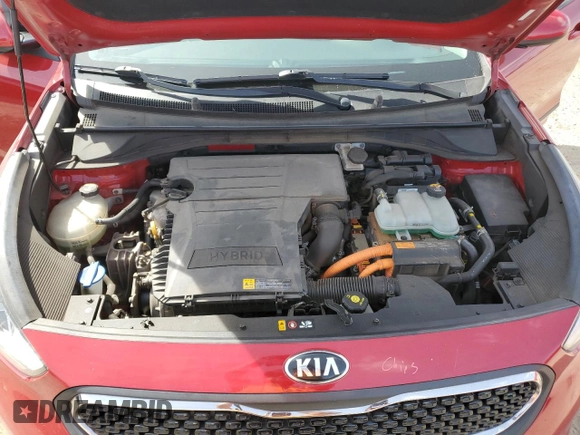 2017 Kia Niro LX with VIN KNDCB3LCXH5050563, listed as a Copart auction lot 51503575 with 149,140 mi miles and Salvage Title. Bid and sale history available at carsss.com. Image 13.