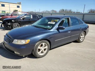 2007 Hyundai Azera SE with VIN KMHFC46F77A183675, listed as a Copart auction lot 46603685 with 159,910 mi miles and Salvage Title. Bid and sale history available at carsss.com. Image 1.
