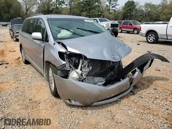 2013 Toyota Sienna XLE AAS with VIN 5TDYK3DC5DS303300, listed as a Copart auction lot 50843685 with 0 mi miles and Salvage Title. Bid and sale history available at carsss.com. Image 12.