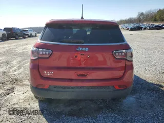 2025 Jeep Compass Sport with VIN 3C4NJDAN9ST520806, listed as a Copart auction lot 43382175 with Not provided miles and Salvage title. Bid and sale history available at DreamBid. Image 6.