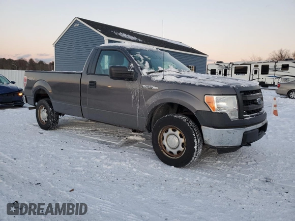 2014 Ford F-150 XL with VIN 1FTMF1EM4EKF13765, listed as a Copart auction lot 89411855 with 119,414 mi miles and Clean Title. Bid and sale history available at carsss.com. Image 4.
