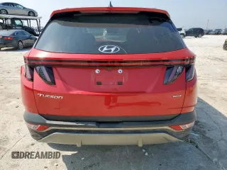2022 Hyundai Tucson Limited with VIN 5NMJECAEXNH160718, listed as a Copart auction lot 57704215 with 33,636 mi miles and Salvage title. Bid and sale history available at DreamBid. Image 6.