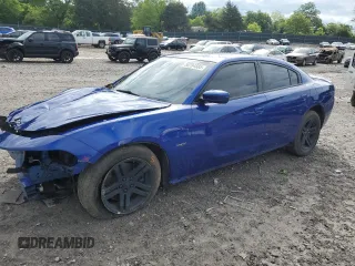 2018 Dodge Charger R/T z VIN 2C3CDXCT8JH291025, wystawiony jako Copart lot #56794585 z przebiegiem 59 890 mil mil oraz Szkoda całkowita • Salvage title. Historia ofert i sprzedaży dostępna na DreamBid. Obrazek 1.