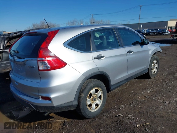 2016 Honda CR-V LX with VIN 2HKRM4H33GH626530, listed as a IAAI auction lot 41934948 with 155,900 mi miles. Bid and sale history available at carsss.com. Image 4.