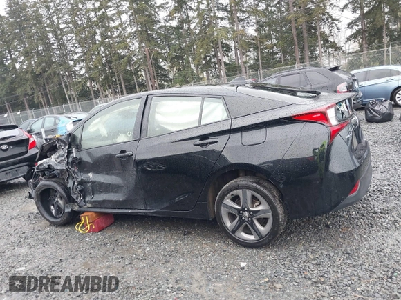 2022 Toyota Prius L Eco with VIN JTDKAMFU2N3154674, listed as a IAAI auction lot 41977505 with 61,552 mi miles and . Bid and sale history available at DreamBid. Image 15.