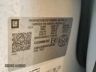 2019 Cadillac CTS-V z VIN 1G6A15S6XK0140255, wystawiony jako Copart lot #54920025 z przebiegiem 29 001 mil mil oraz Szkody całkowita. Historia ofert i sprzedaży dostępna na DreamBid. Obrazek 12.