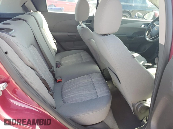 2014 Chevrolet Sonic LT with VIN 1G1JC6SB7E4120416, listed as a Copart auction lot 45308955 with 92,472 mi miles and Salvage Title. Bid and sale history available at carsss.com. Image 11.