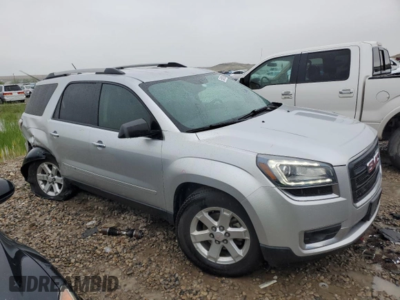 2015 GMC Acadia SLE with VIN 1GKKVNEDXFJ194692, listed as a Copart auction lot 55451205 with 113,855 mi miles and Salvage title. Bid and sale history available at DreamBid. Image 4.