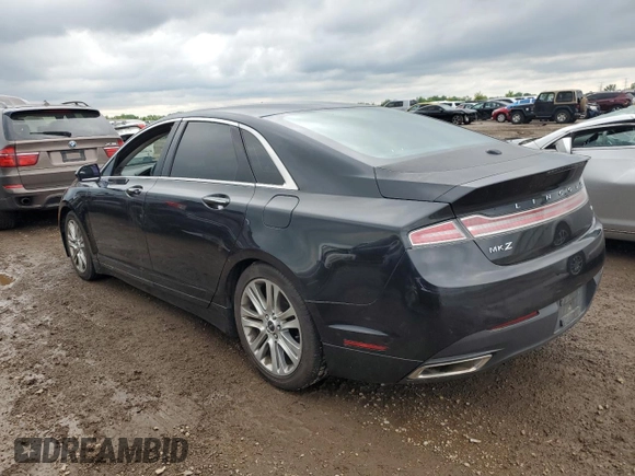 2014 Lincoln MKZ with VIN 3LN6L2GK5ER802115, listed as a Copart auction lot 58590175 with 113,022 mi miles and Salvage title. Bid and sale history available at DreamBid. Image 2.