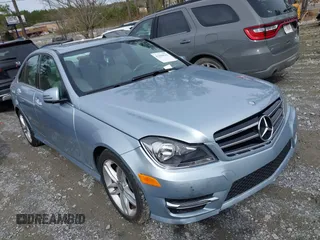 2014 Mercedes-Benz C-Class C 250 Sport with VIN WDDGF4HB6EA951255, listed as a IAAI auction lot 41868966 with 25,694 mi miles. Bid and sale history available at carsss.com. Image 1.