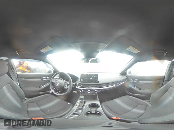 2025 Honda Civic Sport with VIN 2HGFE2F53SH520591, listed as a Copart auction lot 86313234 with 3,150 mi miles and Salvage title. Bid and sale history available at DreamBid. Image 14.
