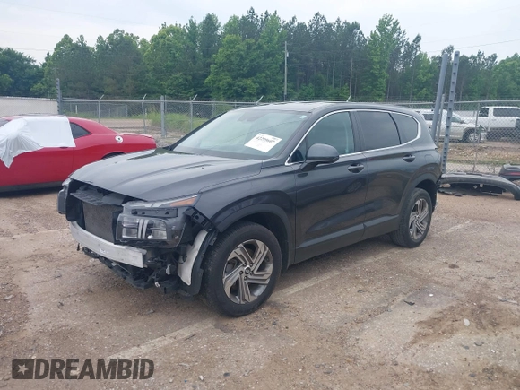 2021 Hyundai Santa Fe SE with VIN 5NMS14AJ5MH346250, listed as a IAAI auction lot 42299607 with 50,643 mi miles and . Bid and sale history available at DreamBid. Image 23.