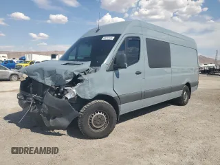 2020 Mercedes-Benz Sprinter Cargo with VIN W1W4ECHY4LT037686, listed as a Copart auction lot 63272734 with 180,277 mi miles and Salvage Title. Bid and sale history available at carsss.com. Image 1.
