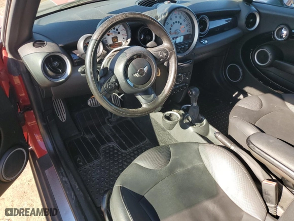 2011 MINI Cooper Convertible s with VIN WMWZP3C58BT249043, listed as a Copart auction lot 75435324 with 101,195 mi miles and Salvage Title. Bid and sale history available at carsss.com. Image 8.