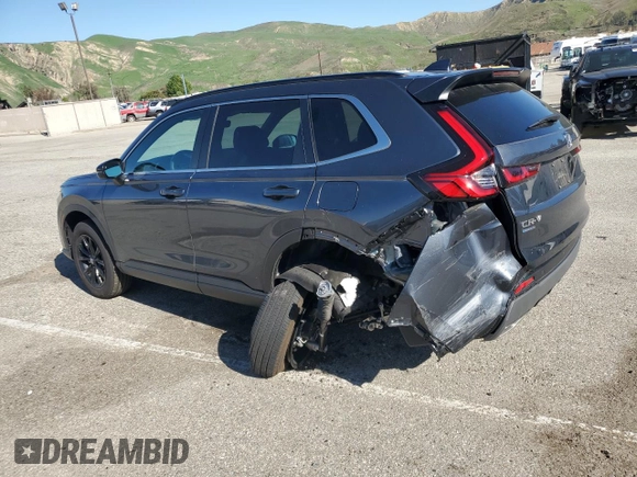 2025 Honda CR-V Sport-L with VIN 2HKRS6H84SH800949, listed as a Copart auction lot 50391695 with 8,628 mi miles and Salvage Title. Bid and sale history available at DreamBid. Image 2.