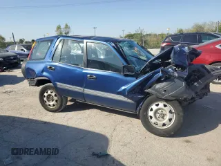 1997 Honda CR-V with VIN JHLRD1852VC072036, listed as a Copart auction lot 75325294 with 39,660 mi miles and Salvage Title. Bid and sale history available at carsss.com. Image 4.