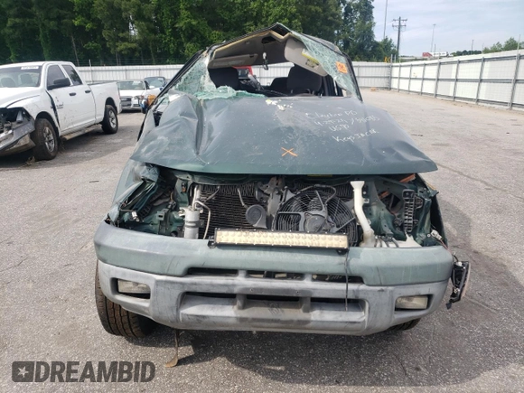 2001 Nissan Xterra XE with VIN 5N1ED28Y31C541085, listed as a Copart auction lot 57450195 with Not provided miles and Salvage title. Bid and sale history available at DreamBid. Image 5.