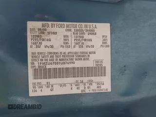 2001 Ford Explorer Sport Trac с VIN 1FMZU67E01UB76990, выставлен на аукционе IAAI как лот 42775497 с пробегом 228 671 миль миль и . История ставок и продаж доступна на DreamBid. Изображение 9.