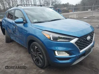 2020 Hyundai Tucson Ultimate with VIN KM8J3CAL3LU152644, listed as a IAAI auction lot 41046356 with 68,462 mi miles and . Bid and sale history available at DreamBid. Image 1.