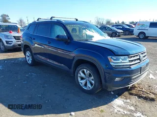 2018 Volkswagen Atlas SE with VIN 1V2DP2CA6JC592774, listed as a IAAI auction lot 41389952 with 58,546 mi miles and . Bid and sale history available at DreamBid. Image 1.