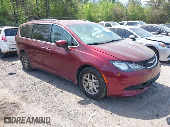 2020 Chrysler Voyager LXi z VIN 2C4RC1DG9LR144572, wystawiony jako IAAI lot #41891310 z przebiegiem 124 330 mil mil oraz . Historia ofert i sprzedaży dostępna na DreamBid. Obrazek 1.