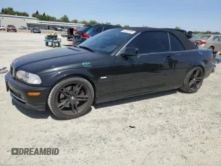 2003 BMW 3 Series 330Ci with VIN WBABS53443JU97855, listed as a Copart auction lot 61223105 with 108,696 mi miles and Salvage title. Bid and sale history available at DreamBid. Image 1.