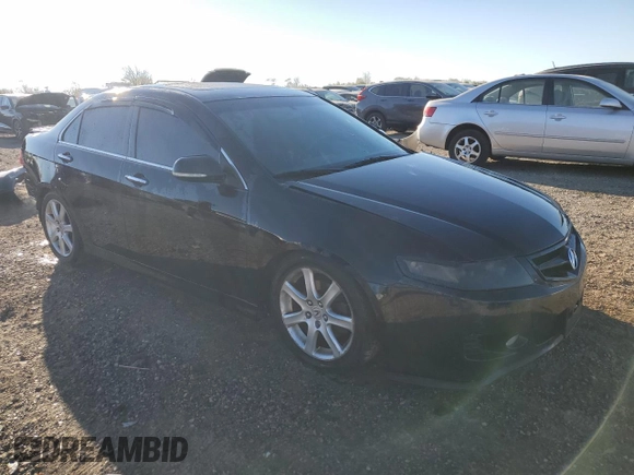 2006 Acura TSX Navi with VIN JH4CL95916C014558, listed as a Copart auction lot 75290304 with 221,520 mi miles and Salvage title. Bid and sale history available at DreamBid. Image 4.