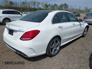 2016 Mercedes-Benz C 300 Luxury with VIN 55SWF4KB1GU109382, listed as a IAAI auction lot 42140067 with 64,932 mi miles and . Bid and sale history available at carsss.com. Image 4.