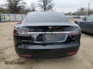 2016 Tesla Model S 70 kWh Battery with VIN 5YJSA1E16GF158450, listed as a Copart auction lot 44171305 with 143,907 mi miles and Salvage Title. Bid and sale history available at carsss.com. Image 6.