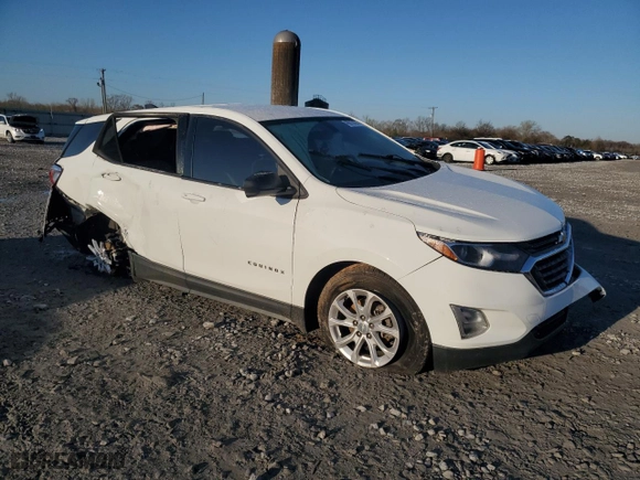 2018 Chevrolet Equinox LS with VIN 3GNAXHEV0JS558192, listed as a Copart auction lot 48210225 with 168,606 mi miles and Salvage Title. Bid and sale history available at carsss.com. Image 4.