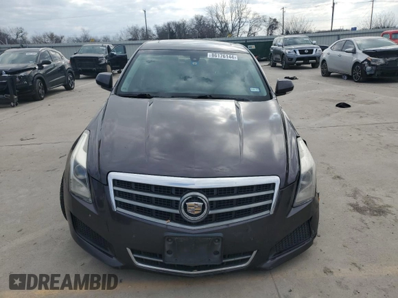 2014 Cadillac ATS Luxury AWD z VIN 1G6AH5R37E0144887, wystawiony jako Copart lot #86176144 z przebiegiem Nie podano mil oraz Szkoda całkowita • Salvage title. Historia ofert i sprzedaży dostępna na DreamBid. Obrazek 5.