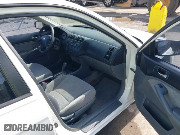2002 Honda Civic LX with VIN 1HGES16532L069101, listed as a IAAI auction lot 42122929 with 101,269 mi miles and . Bid and sale history available at DreamBid. Image 5.