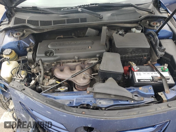 2007 Toyota Camry CE with VIN 4T1BE46K57U140814, listed as a Copart auction lot 53977595 with 160,889 mi miles and Salvage Title. Bid and sale history available at DreamBid. Image 11.