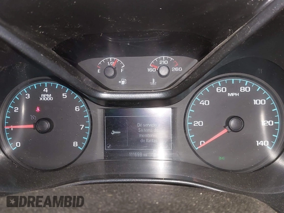 2020 Chevrolet Colorado 4WD Work Truck z VIN 1GCGTBEN2L1178464, wystawiony jako IAAI lot #42020876 z przebiegiem 111 698 mil mil oraz . Historia ofert i sprzedaży dostępna na DreamBid. Obrazek 7.